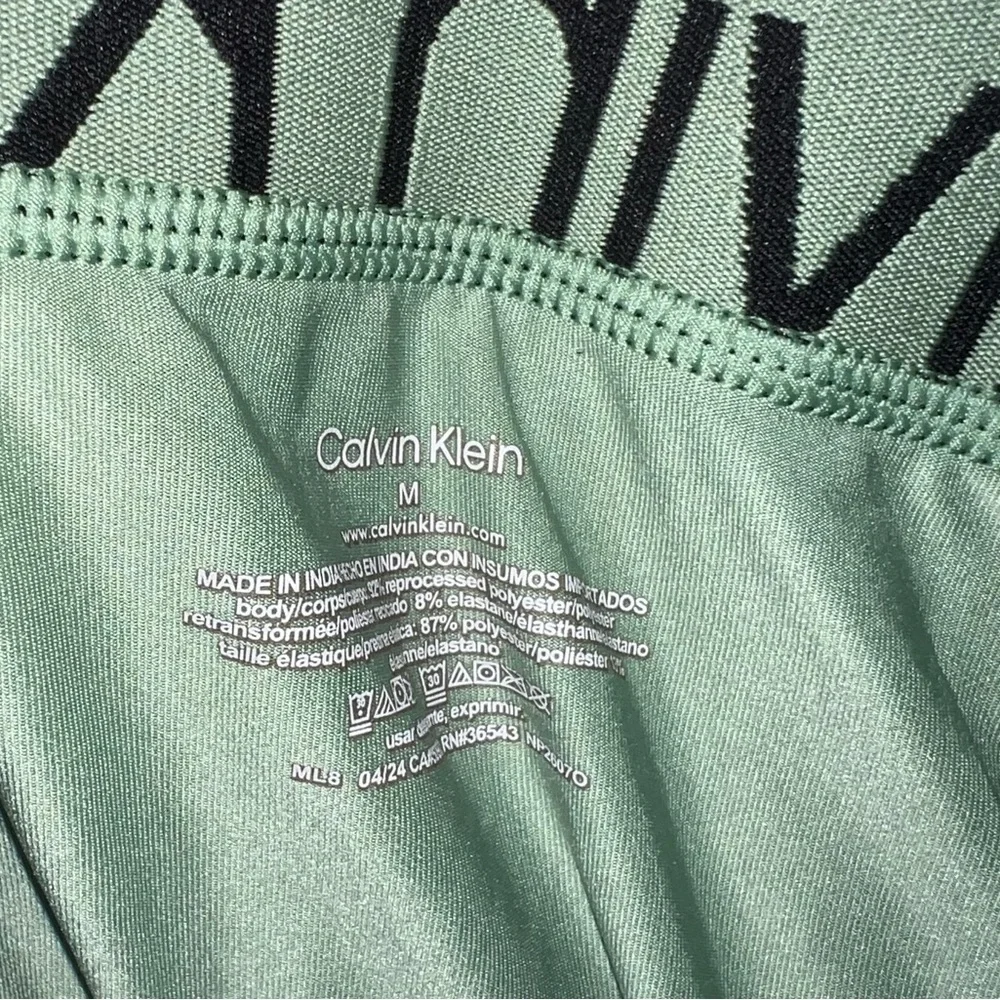 Calvin Klein 3 Pack Boxer Briefs Green Gray Blue NWOT Size Medium